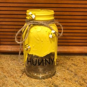 Masón Jar Themed Hunny Bees ⭕️2 for $15⭕️